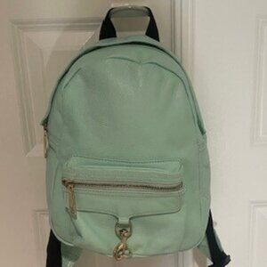 Rebecca Minkoff Mini MAB Winter Mint Green Backpack